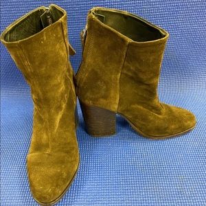 Rag And Bone Brown Suede Botiez Size 37